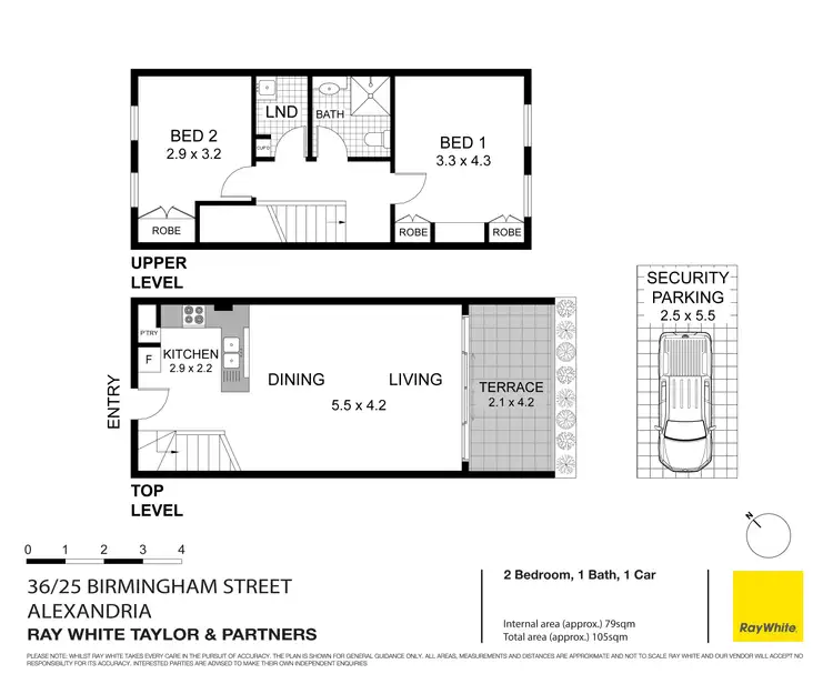 Floorplan of Homely apartment listing, 36/25 Birmingham Street, Alexandria NSW 2015