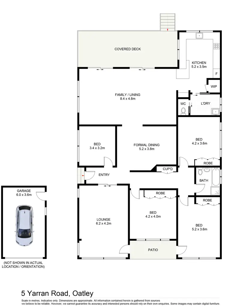 Floorplan of Homely house listing, 5 Yarran Road, Oatley NSW 2223