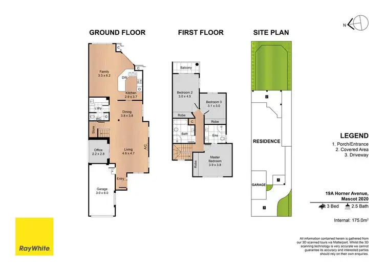 Floorplan of Homely house listing, 19a Horner Avenue, Mascot NSW 2020