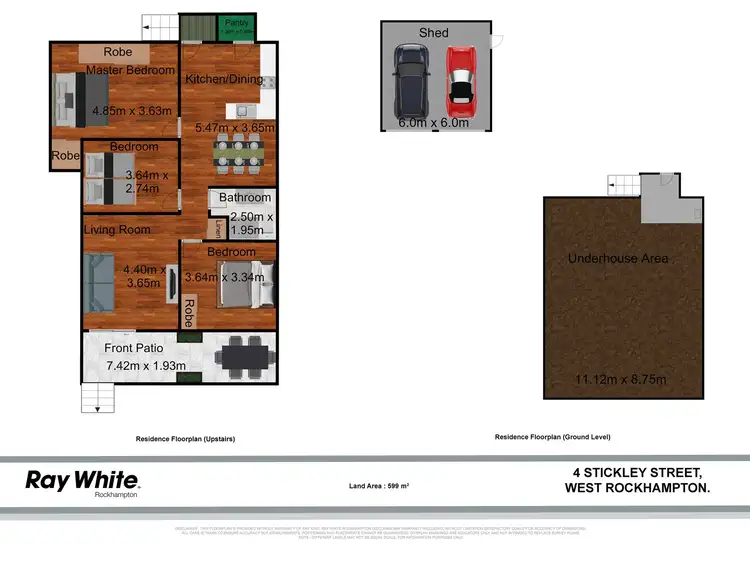 Floorplan of Homely house listing, 4 Stickley Street, West Rockhampton QLD 4700