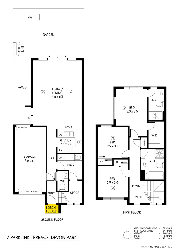 Floorplan of Homely house listing, 7 Parklink Terrace, Devon Park SA 5008