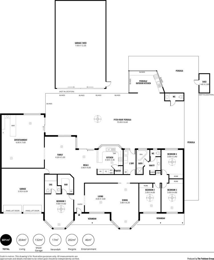 Floorplan of Homely house listing, 17 Harradine Court, Angle Vale SA 5117