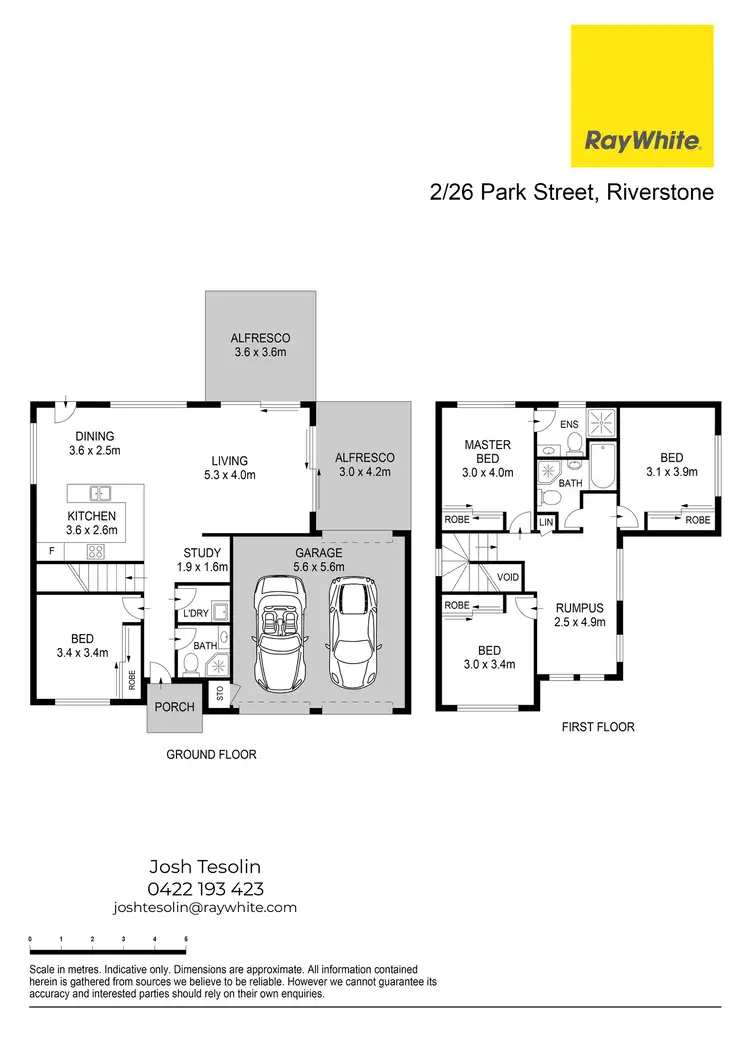 Floorplan of Homely house listing, 2/26 Park Street, Riverstone NSW 2765