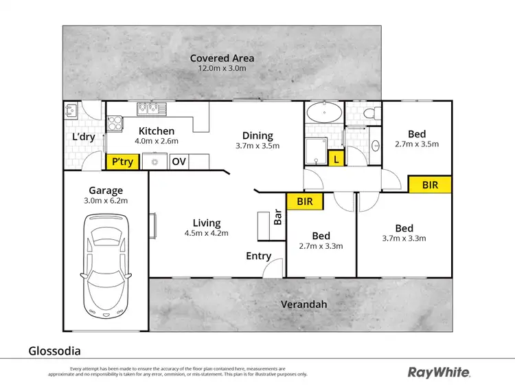 Floorplan of Homely house listing, 8 Macquarie Place, Glossodia NSW 2756