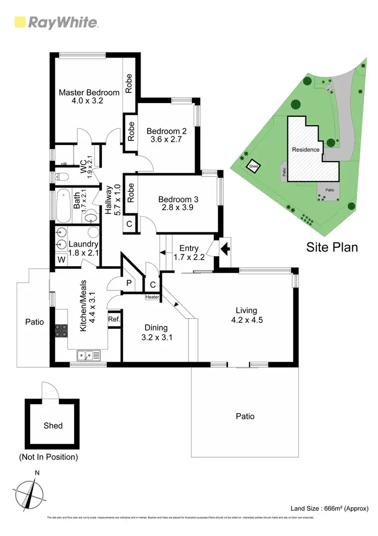 Floorplan of Homely house listing, 3 Stanford Court, Frankston VIC 3199