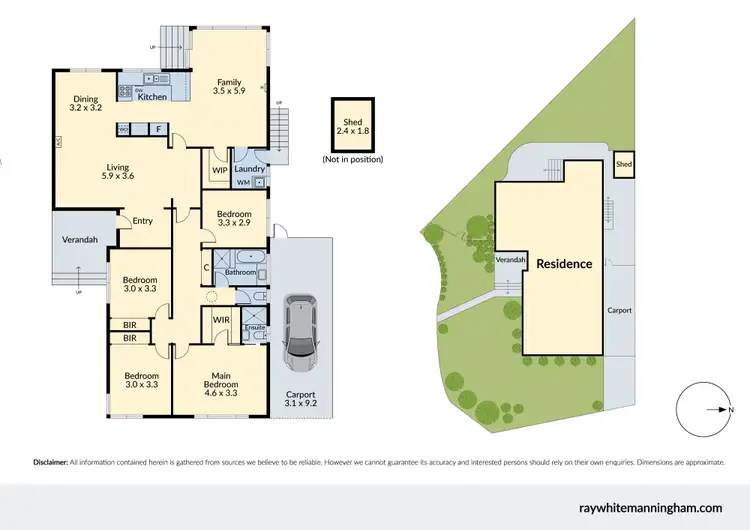 Floorplan of Homely house listing, 6 Susan Court, Templestowe Lower VIC 3107