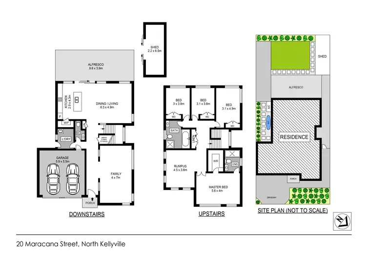 Floorplan of Homely house listing, 20 Maracana Street, North Kellyville NSW 2155