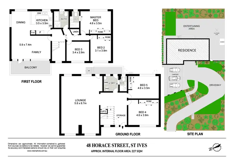 Floorplan of Homely house listing, 48 Horace Street, St Ives NSW 2075