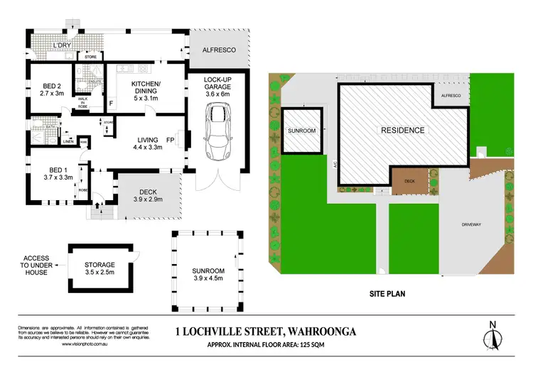 Floorplan of Homely house listing, 1 Lochville Street, Wahroonga NSW 2076