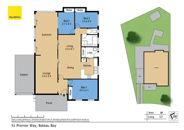 Floorplan of Homely house listing, 51 Premier Way, Bateau Bay NSW 2261