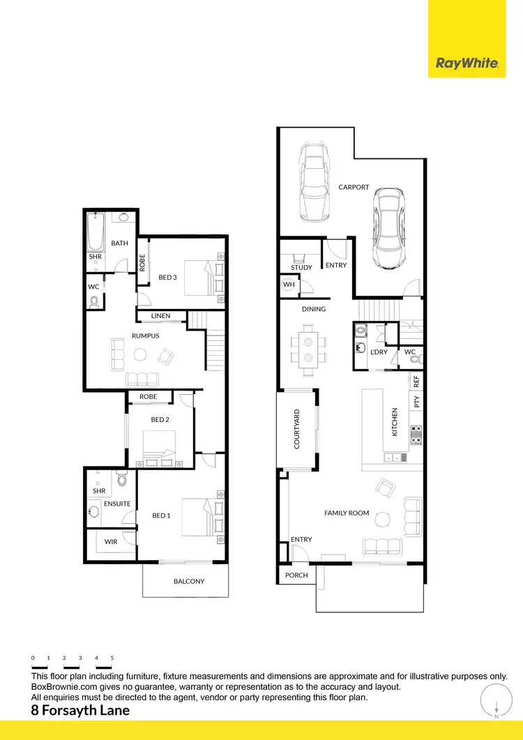 Floorplan of Homely house listing, 8 Forsayth Lane, Maroochydore QLD 4558