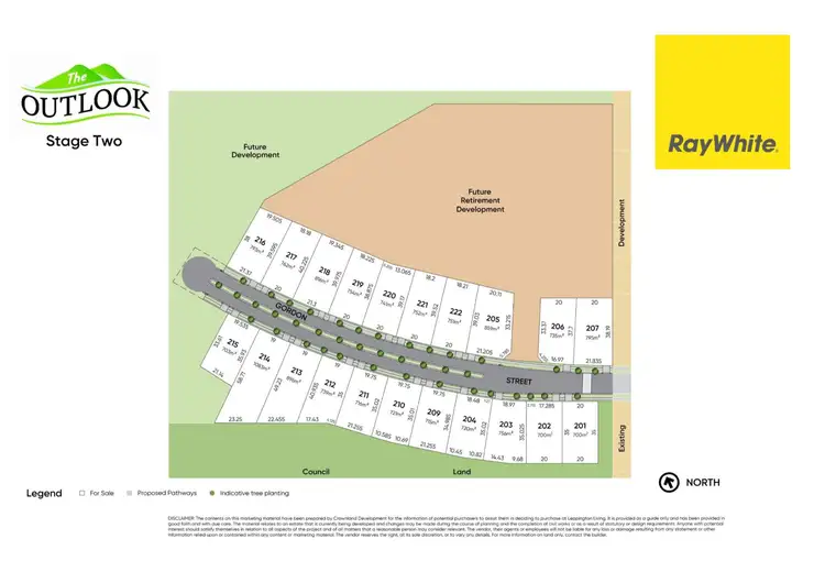 Floorplan of Homely land listing, 48 Gordon Street, Tamworth NSW 2340