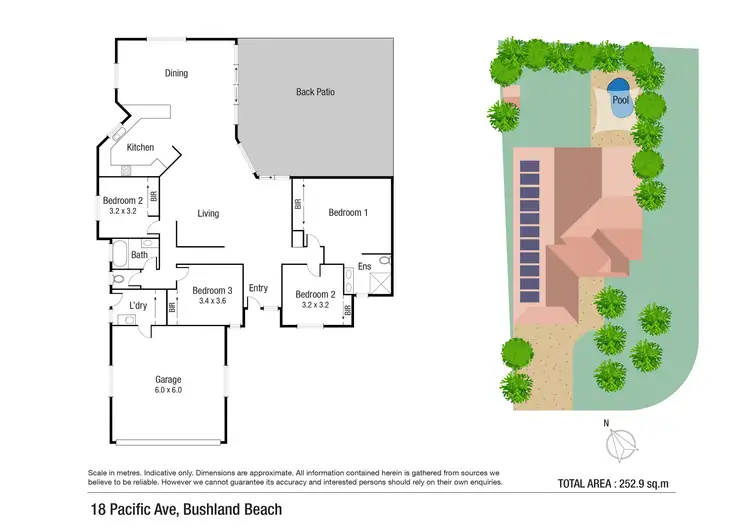 Floorplan of Homely house listing, 18 Pacific Avenue, Bushland Beach QLD 4818