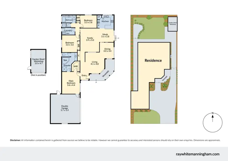 Floorplan of Homely house listing, 27 Aumann Court, Croydon North VIC 3136