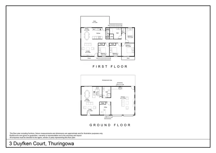 Floorplan of Homely house listing, 3 Duyfken Court, Thuringowa Central QLD 4817
