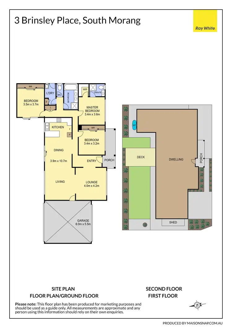 Floorplan of Homely house listing, 3 Brinsley Place, South Morang VIC 3752