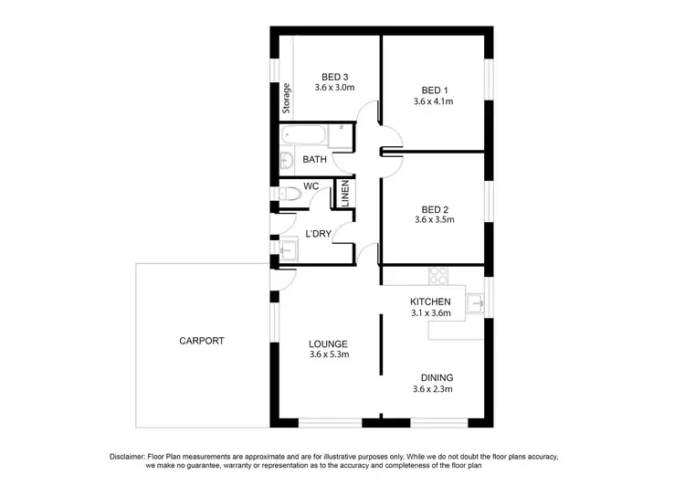 Floorplan of Homely house listing, 11 Fartch Street, Mount Gambier SA 5290