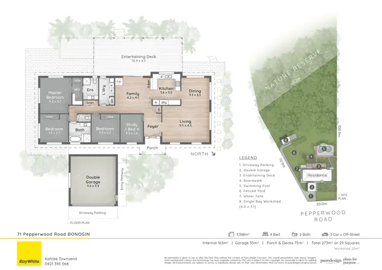 Floorplan of Homely house listing, 71 Pepperwood Road, Bonogin QLD 4213