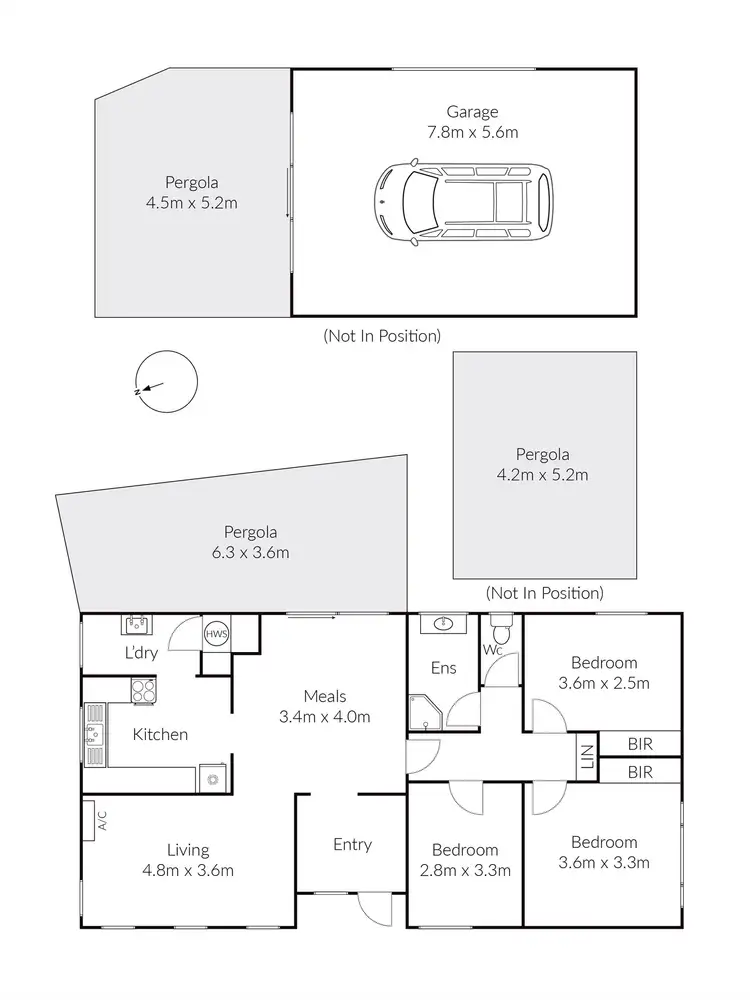 Floorplan of Homely house listing, 17 Buangor Street, Corio VIC 3214