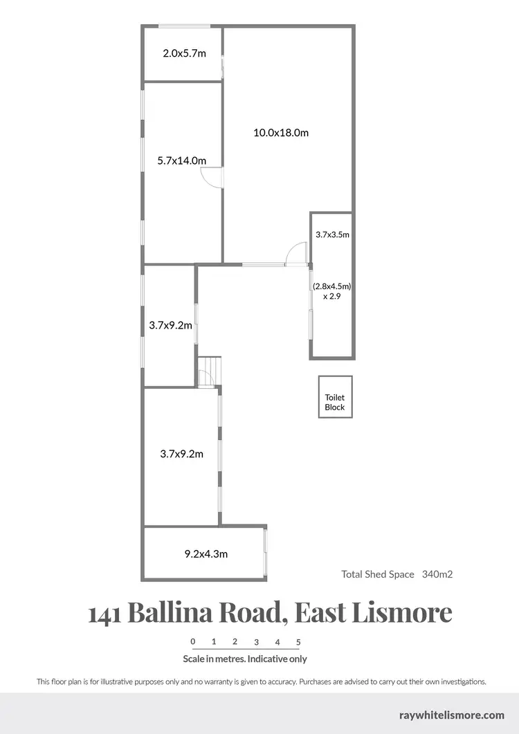 Floorplan of Homely house listing, 141 & 141A Ballina Road, East Lismore NSW 2480