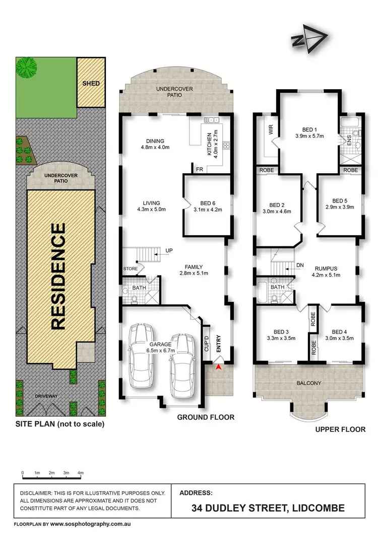 Floorplan of Homely house listing, 34 Dudley Street, Lidcombe NSW 2141