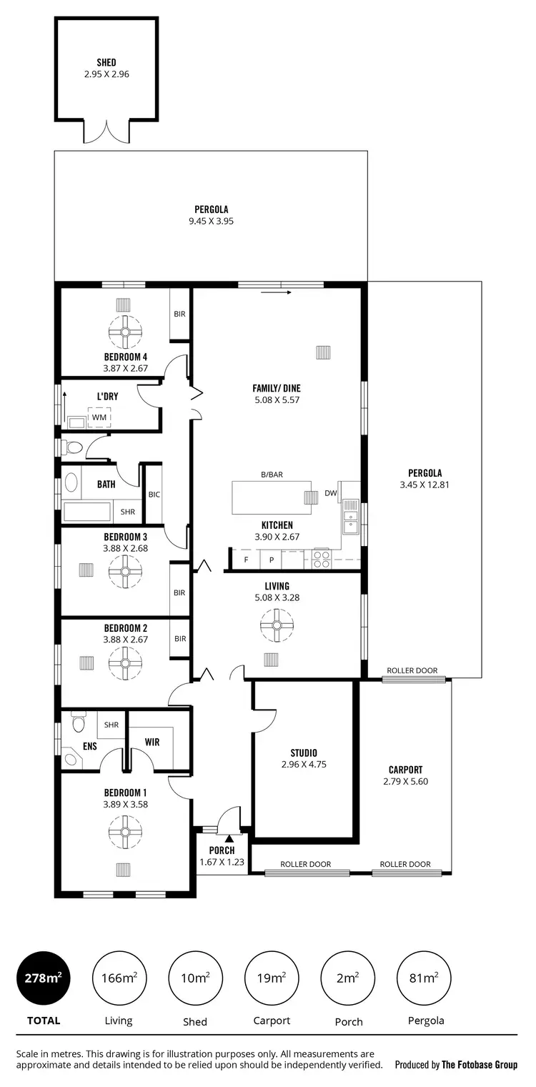 Floorplan of Homely house listing, 5 Young Court, Mount Barker SA 5251