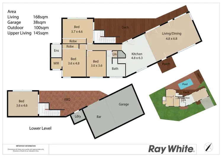 Floorplan of Homely house listing, 36 Clinton Avenue, Adamstown Heights NSW 2289