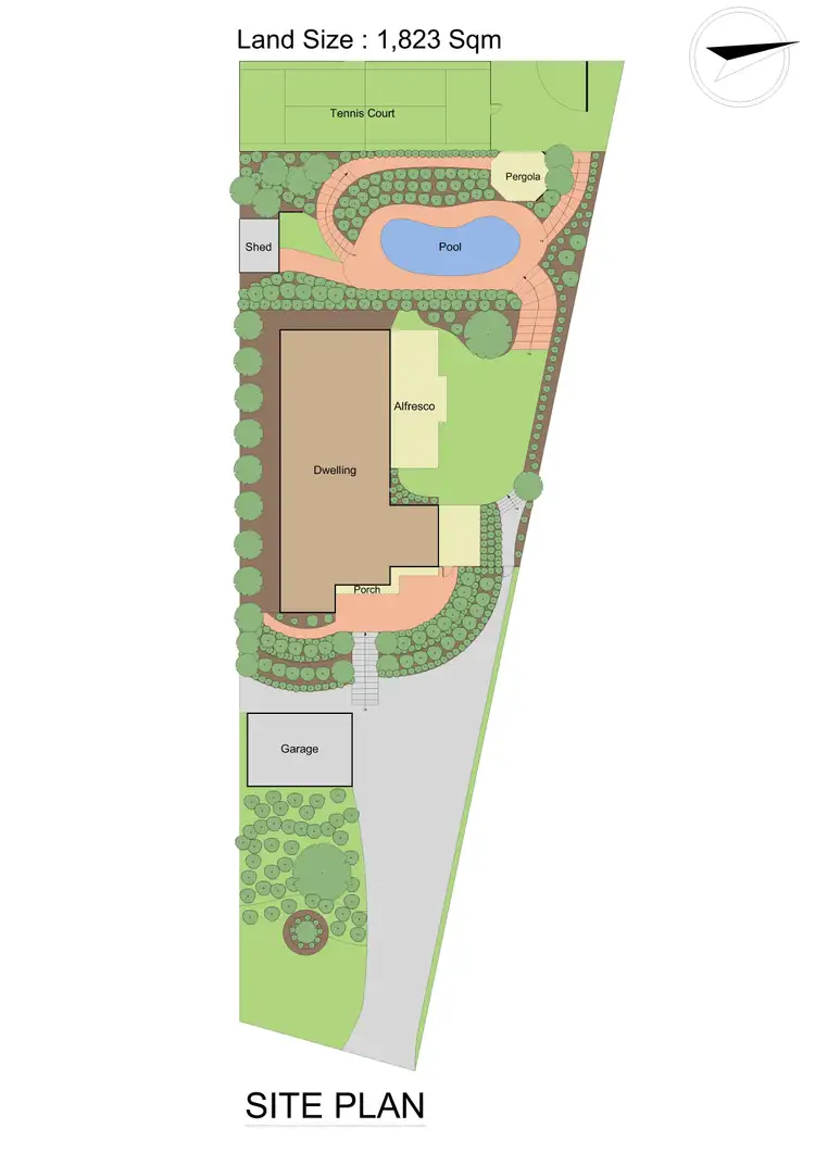 Floorplan of Homely house listing, 7 Darwinia Rise, Eltham North VIC 3095