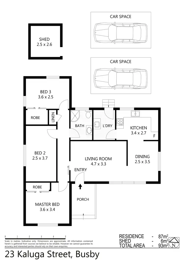 Floorplan of Homely house listing, 23 Kaluga Street, Busby NSW 2168