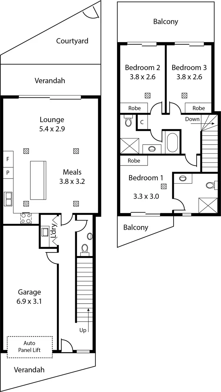 Floorplan of Homely house listing, 27 Northcote Lane, Woodville West SA 5011