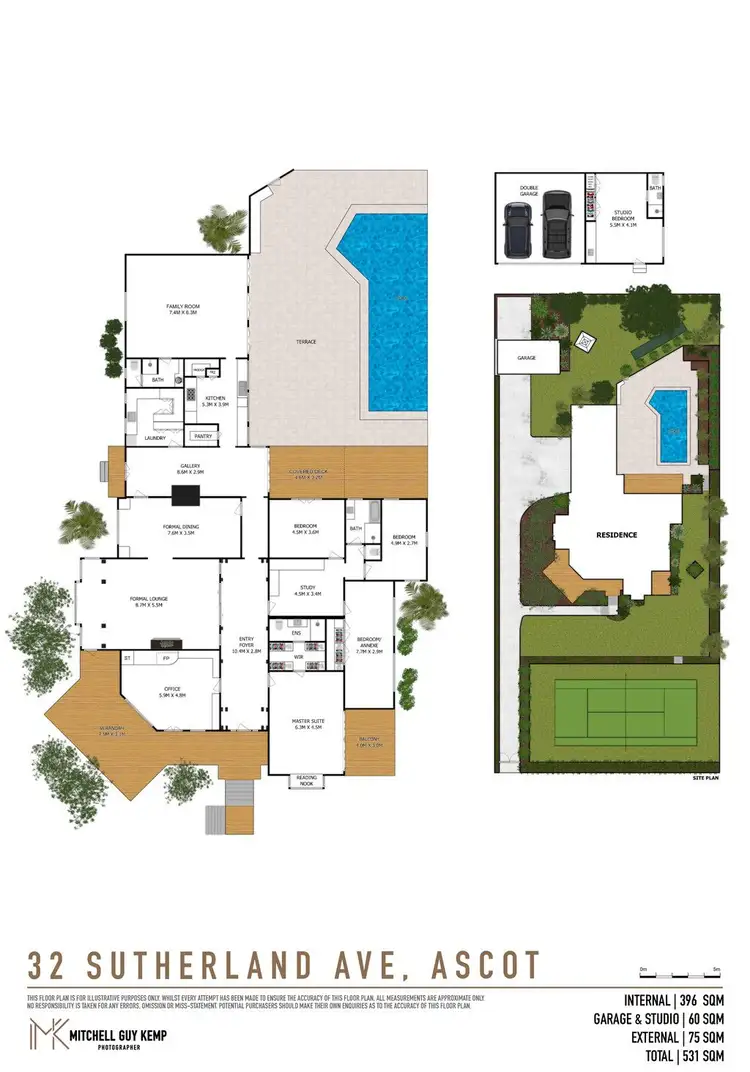 Floorplan of Homely house listing, 32 Sutherland Avenue, Ascot QLD 4007