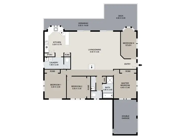 Floorplan of Homely house listing, 2 Rosemount Place, New Auckland QLD 4680