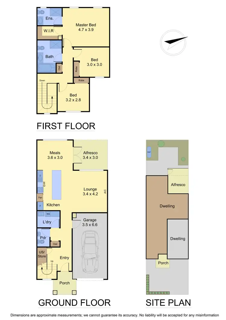 Floorplan of Homely house listing, 59 Botanic Drive, Clayton South VIC 3169