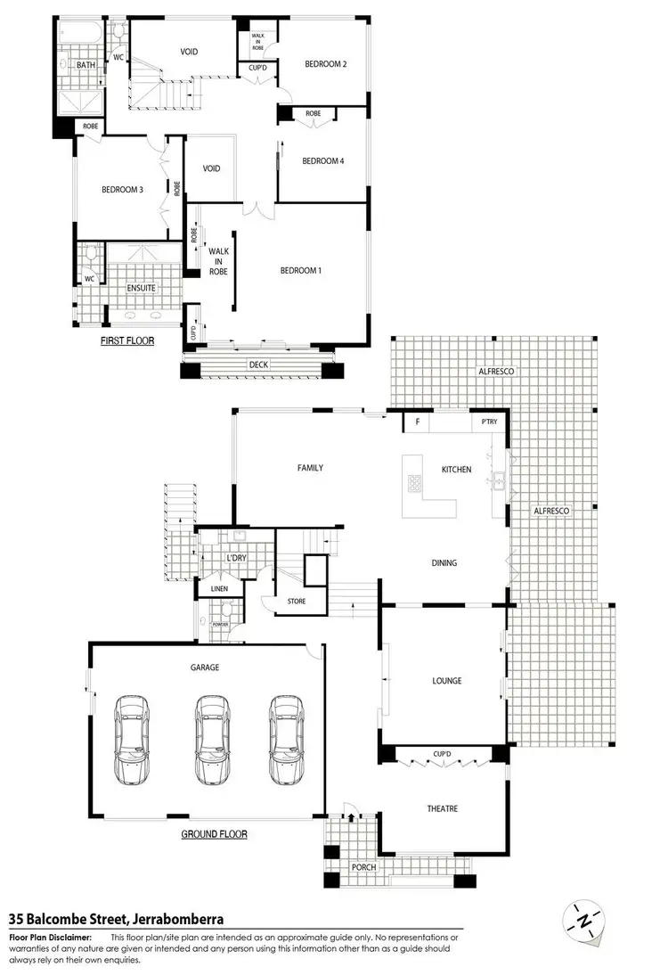 Floorplan of Homely house listing, 35 Balcombe Street, Jerrabomberra NSW 2619