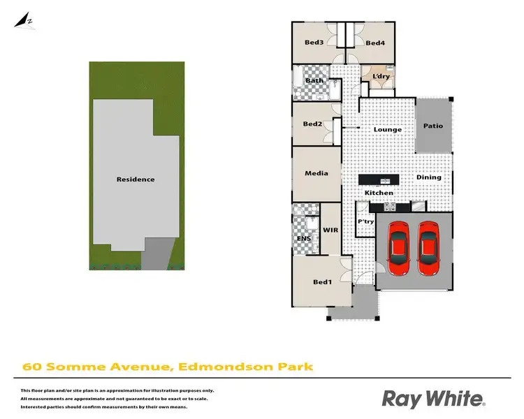 Floorplan of Homely house listing, 60 Somme Avenue, Edmondson Park NSW 2174
