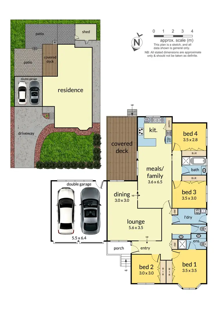 Floorplan of Homely house listing, 42 Granton Avenue, Endeavour Hills VIC 3802