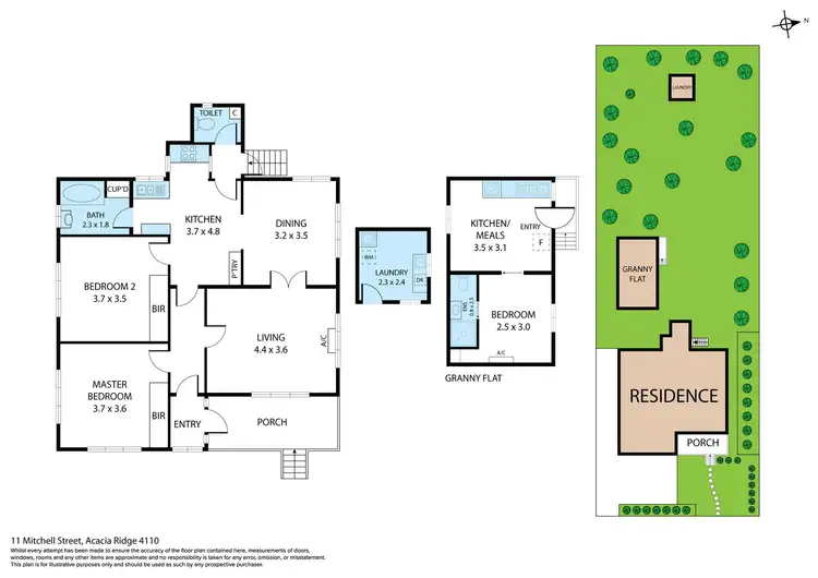 Floorplan of Homely house listing, 11 Mitchell Street, Acacia Ridge QLD 4110