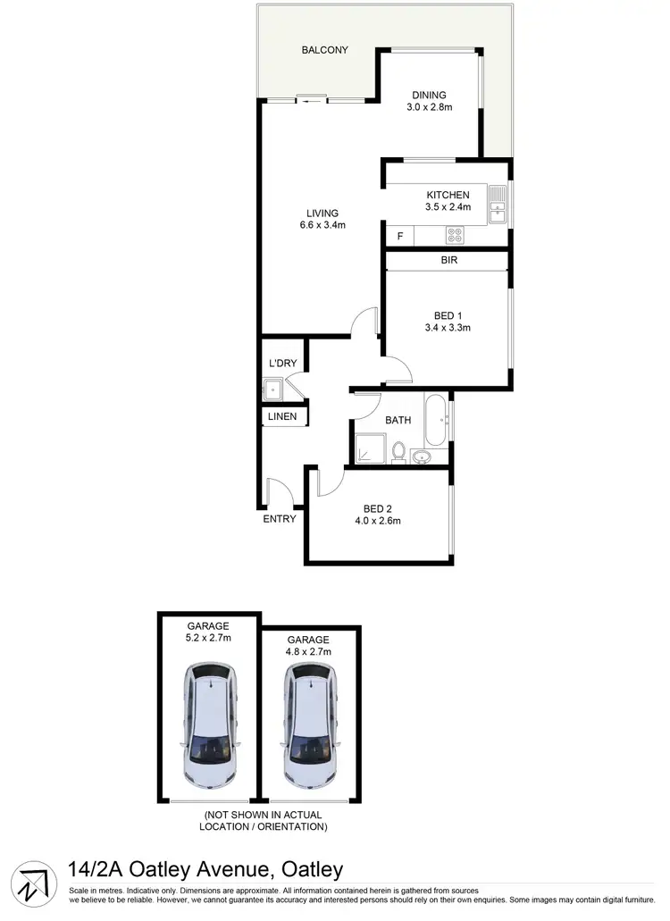 Floorplan of Homely unit listing, 14/2a Oatley Avenue, Oatley NSW 2223