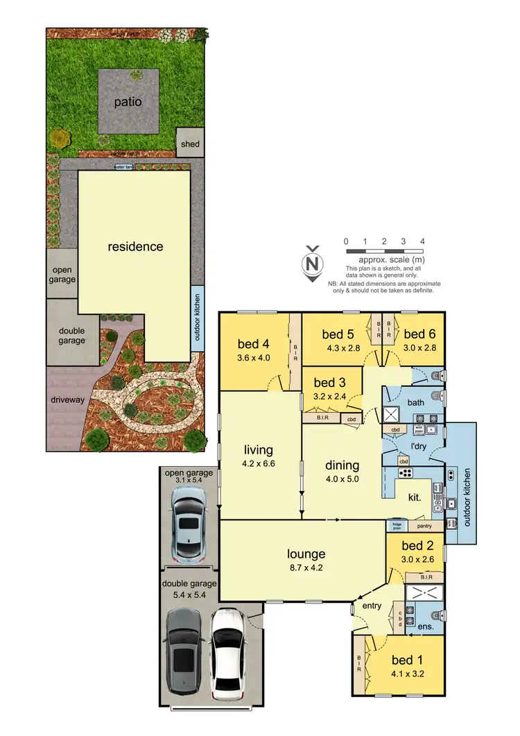 Floorplan of Homely house listing, 8 Collendina Crescent, Scoresby VIC 3179