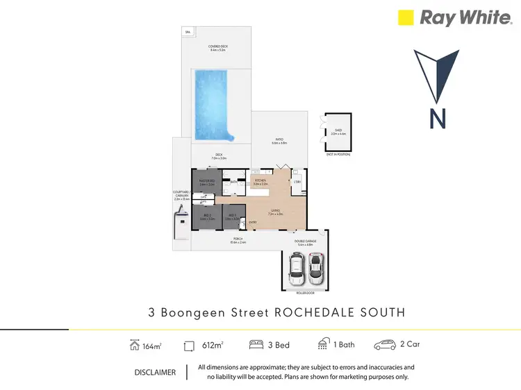 Floorplan of Homely house listing, 3 Boongeen Street, Rochedale South QLD 4123
