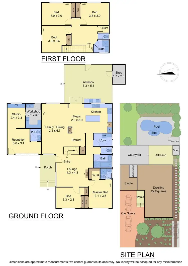 Floorplan of Homely house listing, 291 Dandelion Drive, Rowville VIC 3178