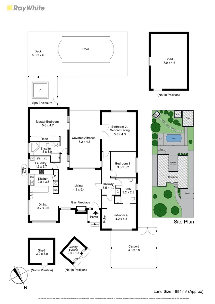 Floorplan of Homely house listing, 7 Violet Street, Frankston South VIC 3199