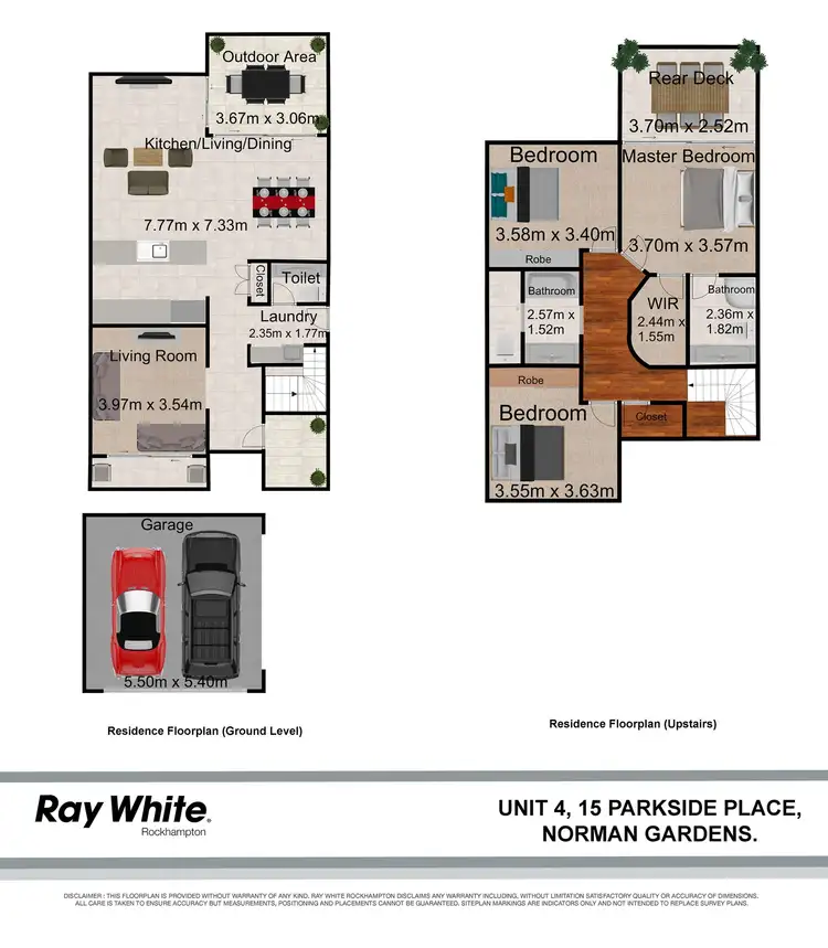 Floorplan of Homely house listing, 4/15 Parkside Place, Norman Gardens QLD 4701