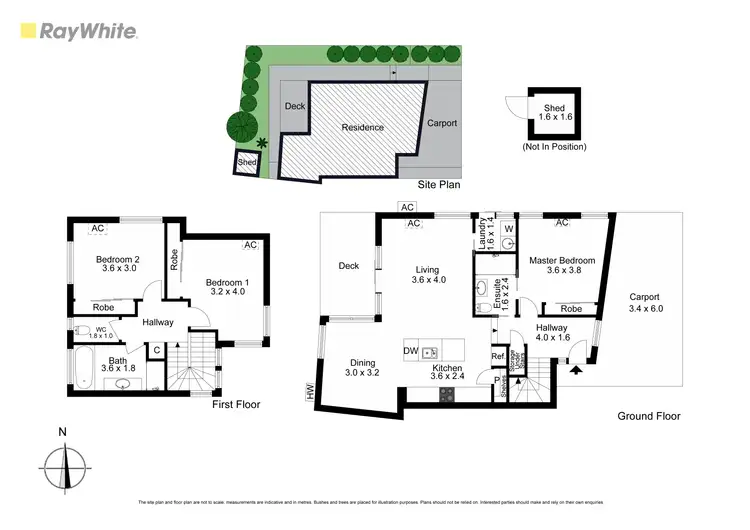 Floorplan of Homely townhouse listing, 2/2 Moona Court, Chadstone VIC 3148