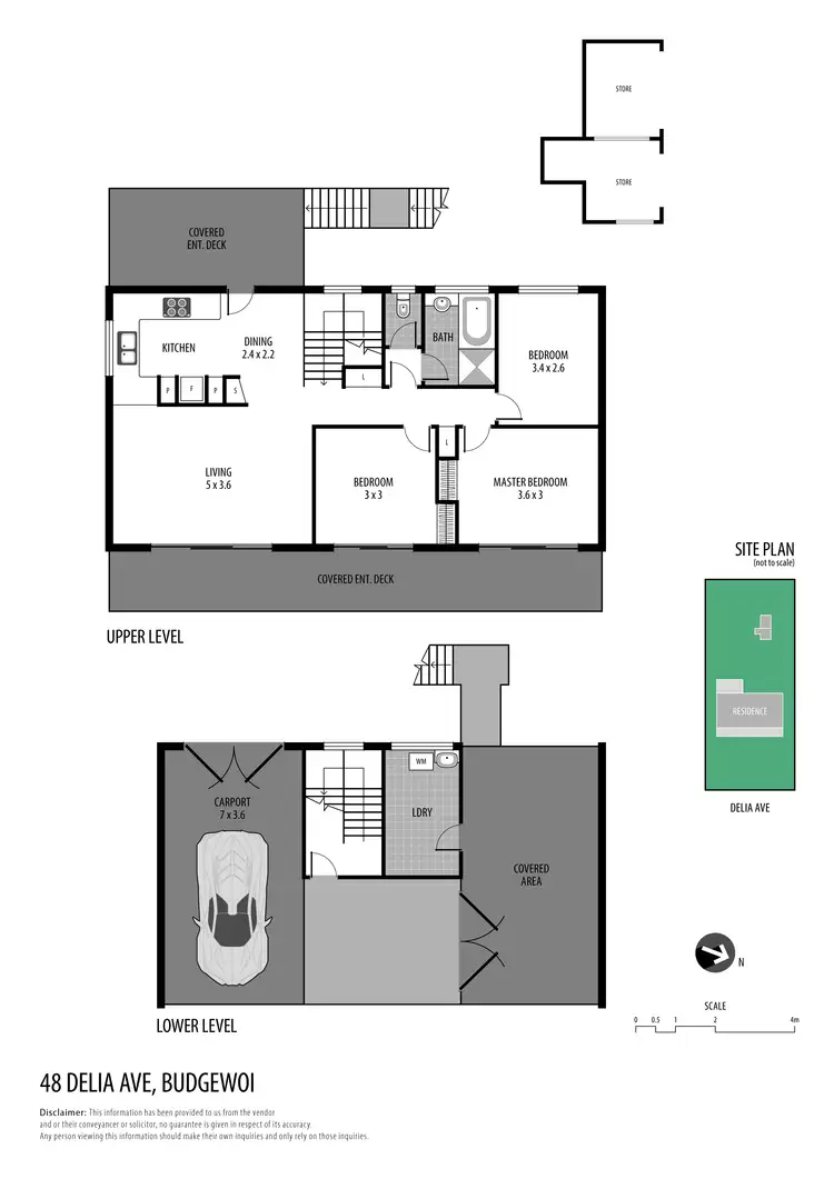 Floorplan of Homely house listing, 48 Delia Avenue, Budgewoi NSW 2262