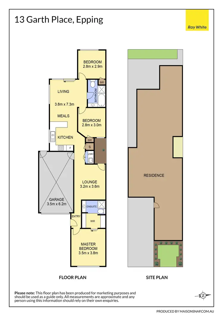 Floorplan of Homely house listing, 13 Garth Place, Epping VIC 3076