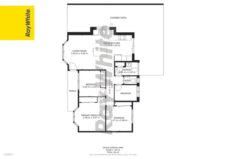 Floorplan of Homely house listing, 6 Mangrove Court, Bli Bli QLD 4560