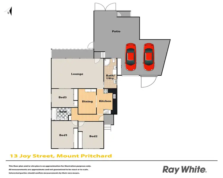 Floorplan of Homely house listing, 13 Joy Street, Mount Pritchard NSW 2170
