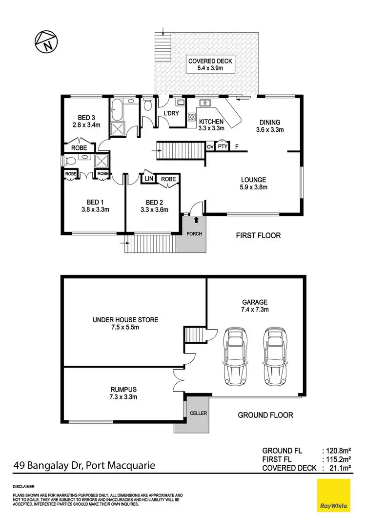 Floorplan of Homely house listing, 49 Bangalay Drive, Port Macquarie NSW 2444