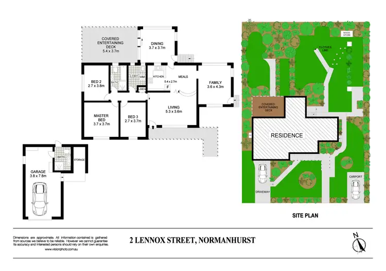 Floorplan of Homely house listing, 2 Lennox Street, Normanhurst NSW 2076